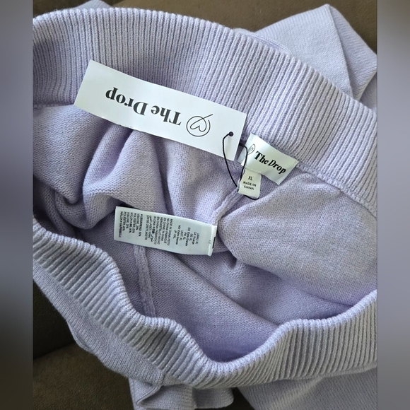 The Drop Women's Bernadette Pull-on Loose-fit Cropped Sweater Pant #1131 - Picture 4 of 10